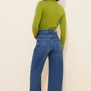 Stylish High Rise Blue Jeans for Women